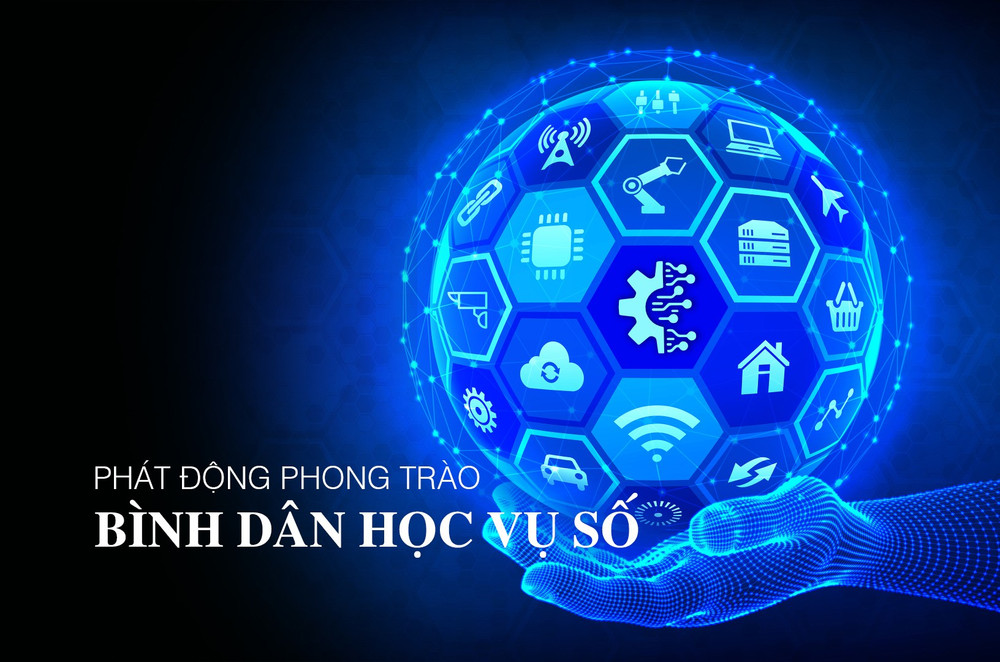 Bài tuyên truyền bình dân học vụ số - nền tảng cho sự phát triển trong kỷ nguyên số