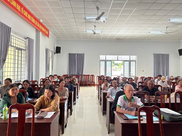 Nâng cao năng lực Quản lý Tổ TK&VV xã Ea Drông: Cầu nối đưa nguồn vốn tín dụng chính sách đến với nhân dân